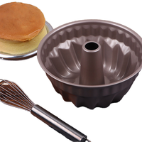 Moules à gâteau et à pain en métal jetables de 7 pouces, antiadhésifs, épaisseur 1,0 mm, avec instructions d'entretien pour le lavage à la main, pour la pâtisserie
