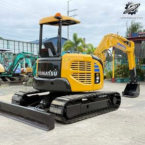 Excavatrice sur chenilles Komatsu 40 d'occasion, marque japonaise d'origine, 4 tonnes, mini-excavatrice sur chenilles d'occasion - Product Image 2