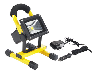 Projecteur de travail LED COB 10W orientable, lampe d'inspection, corps en aluminium, 6500K, IP65, pour bureau, usage résidentiel, jardin, DC/AC - Product Image 2
