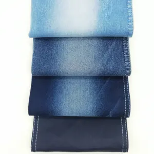 Hot sale promotion High Spandex Satin Denim fabric for skinny Jeans