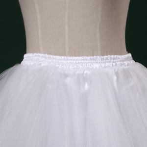 Q30434 Personnalisé 18 "45CM <span class=keywords><strong>Long</strong></span> Tutu Mini <span class=keywords><strong>Jupon</strong></span> 29 Couleurs Adulte Adolescent Bande Élastique Ballet Danse Puffy Tulle Jupes pour Femmes - Product Image 5