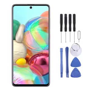 Schermo LCD originale e digitalizzatore assemblaggio completo per Samsung Galaxy A71 5G UW SM-A716V con Kit di riparazione gratuito LCD del telefono cellulare