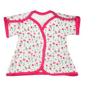 IBaifei Micro prématuré en coton personnalisé, vêtements d'infirmière, body en coton à manches courtes, vêtements adaptés aux bébés prématurés, robe pour soins intensifs néonatals - Product Image 1