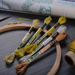 Fili Metallici per Ricamo Multicolore, <span class=keywords><strong>Filo</strong></span> Glitterato per Ricamo, <span class=keywords><strong>Filo</strong></span> in Poliestere per Punto Croce - Product Image 2