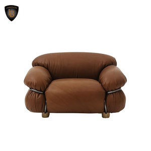 Chaise de canapé simple <span class=keywords><strong>vintage</strong></span> scandinave fauteuil de loisirs moderne du milieu du siècle pour la maison salon mobilier de bureau pour hôtels - Product Image 5