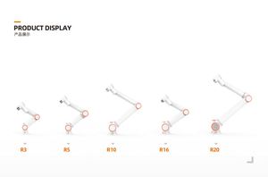 หุ่นยนต์ร่วมปฏิบัติงาน 6 แกน รับน้ำหนักได้ 10 กก. สำหรับหยิบจับ คอลลาเบอเรท โคบอท แพเลทไทเซอร์ หุ่นยนต์จัดเรียง/แขนหุ่นยนต์ร่วมปฏิบัติงานอัตโนมัติ - Product Image 2