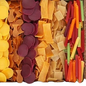 Bán buôn khoai tây chiên khoai tây chiên mực CuộN tôm Dải phôi Vật liệu màu đỏ trắng tôm Bánh quy giòn - Product Image 2