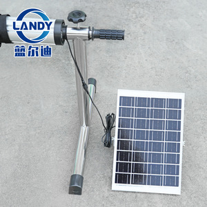 เครื่องม้วนผ้าคลุมสระว่ายน้ำ Landy 86D ทำจากอลูมิเนียมอัลลอยด์ ใช้พลังงานแสงอาทิตย์ ปรับความยาวได้ รับน้ำหนักได้ 30 กก. - Product Image 4