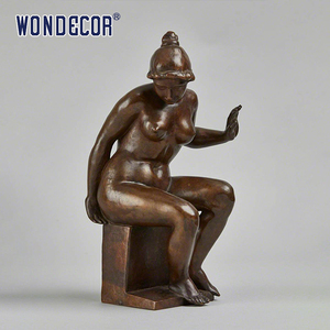 Hete gegoten bronzen vrouwelijke naakte sexy sculptuur bronzen vrouwensculptuur - Product Image 6