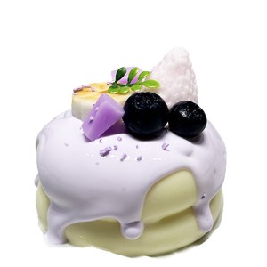 Jouet sensoriel en silicone de qualité alimentaire pour enfants, simulation de nourriture amusante, anti-stress à rebond lent, Myrtille Shufulei, jouet à pincer musical - Product Image 3