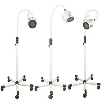 Lampe d'inspection LED électrique en plastique à 7 trous réglable sur pied, éclairage auxiliaire à lumière froide sans ombre