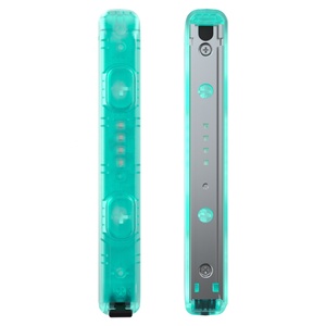 Coque de remplacement DIY vert émeraude transparente avec boutons pour manette Nintendo Switch - Product Image 6
