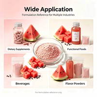 Extrait de fruit de Citrullus Lanatus de qualité cosmétique professionnelle, poudre botanique, matière première pour les formules de soins du visage et de lavage corporel