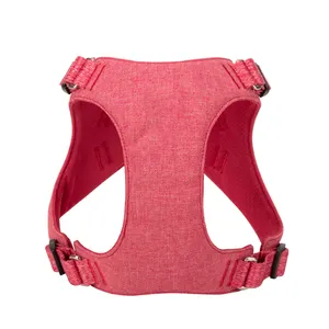 Eco-friendly PETS Pet Dog Harness Alta Qualidade Suprimentos Atacado Seguro Personalizado Nylon Pet Ajustável Dog Harness