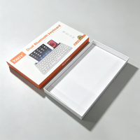 Boîte en carton rigide de haute qualité, écologique, finition mate, imprimée sur mesure, pour l'emballage de claviers et de coques de téléphone