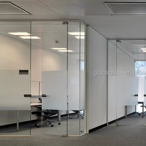 12mm Tempered Kính Bảng điều khiển văn phòng phân vùng tường kính - Product Image 1