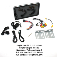 10,1 Zoll Universal-Maschinen bildschirm abnehmbar 360 Grad drehbarer Kopf schüttelt Auto navigation All-in-One-Maschine
