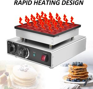 Machine à mini-crêpes de rue à prix de gros, machine à crêpes commerciale, <span class=keywords><strong>grill</strong></span> à poffertjes à vendre - Product Image 6