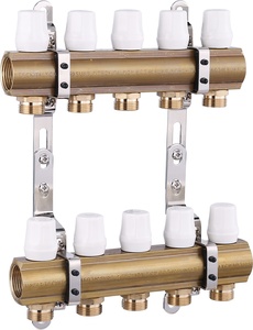 Genero XF20160E geotérmica de agua separador de agua de latón para tubería de agua de calefacción por <span class=keywords><strong>suelo</strong></span> <span class=keywords><strong>radiante</strong></span> de la válvula de mezcla - Product Image 2