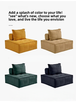 Grenzüberschreitender Außenhandel: Komprimiertes Sofa, reiner Schaumstoffwürfel, Tofu-Block, modulares Sofaset, rahmenloses Box-Sofa, Stoffbezug