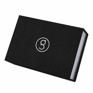 Scatole Regalo Natalizie di Lusso in Cartone Nero Riciclabile con Chiusura Magnetica, Confezioni Personalizzate per Calzini - Product Image 3