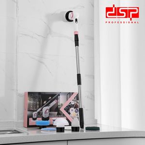 Cepillo de limpieza multifuncional DSP Electric Spin Scrubber KD2504 11 en 1 para uso doméstico en la cocina - Product Image 1
