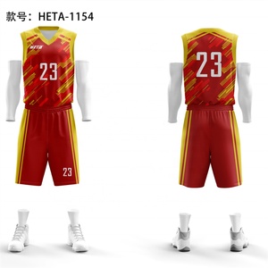 Maillot de basket-ball personnalisé avec logo, uniforme respirant, ensembles de basket-ball grande taille, unisexe, séchage rapide - Product Image 3