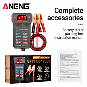 ANENG BT-172 12V Multifunctional LED Reverse Display <b>Battery</b> Testers for <b>Auto</b> Repair Industry Electrician Tester Tools BT-172 AN - Product Image 6