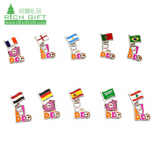 Bán Buôn Tùy Chỉnh Cứng Tất Cả Các Nước Ve Áo Pins Kim Loạ<span class=keywords><strong>i</strong></span> Tùy Chỉnh Mềm Tráng Men Cờ Pins - Product Image 4