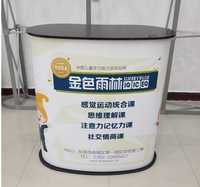 Table pliante promotionnelle en plastique PP, stand de dégustation et d'échantillonnage pour supermarché, comptoir d'affichage publicitaire