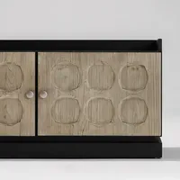 Nordique minimaliste fabriqué à la main foncé Vintage meuble TV salon support TV meubles de salon