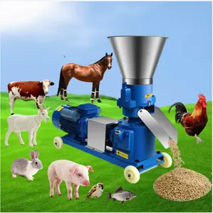 Machine ekstrder pran Pelet mazer pengahan pkan Babi Ayam automital ihan Sapi Kambing iang Ternak pedding Apung Dri Cina