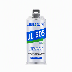 Adhésif époxy AB en céramique de verre et <span class=keywords><strong>cuivre</strong></span> JL-605, séchage rapide en 5 minutes, entièrement transparent - Product Image 1