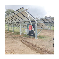 Soporte de Estructura Solar de Brazo Único para Montaje en Suelo, Sistema de Montaje para Granjas Solares Fotovoltaicas, Venta al por Mayor de Angels Solar