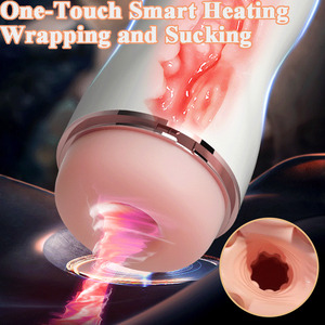 Vollautomatischer Saug-Masturbator für Männer Elektrischer Handfreier Stroker-<span class=keywords><strong>Cup</strong></span> Männer-Sexspielzeug Penis-Masturbator mit Saugnapf - Product Image 3