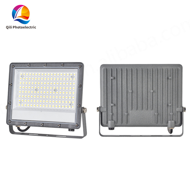 High Bright LED Flood Light Wall-Mounted IP65 Remote Control Dimmable 10W 400W Stadium Projector for Garden