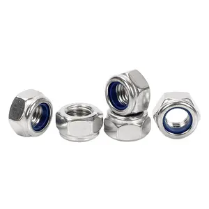 Kustom Dibuat Oleh Pabrik Meraih 4-40 Aluminium Lock Nut Self Clinching Nut M3 Lock Nut