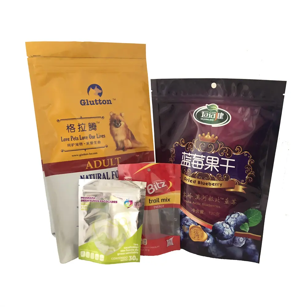 Factory Production Price Right Printed Food Grade Biodegradable Potato Chips Packing Bag