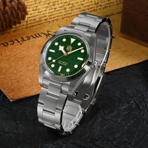 Relojes San Martin SN021 Vintage Explore Climbing Series, Reloj de Lujo para Hombre PT5000 BGW9, Mecánico Automático - Product Image 4