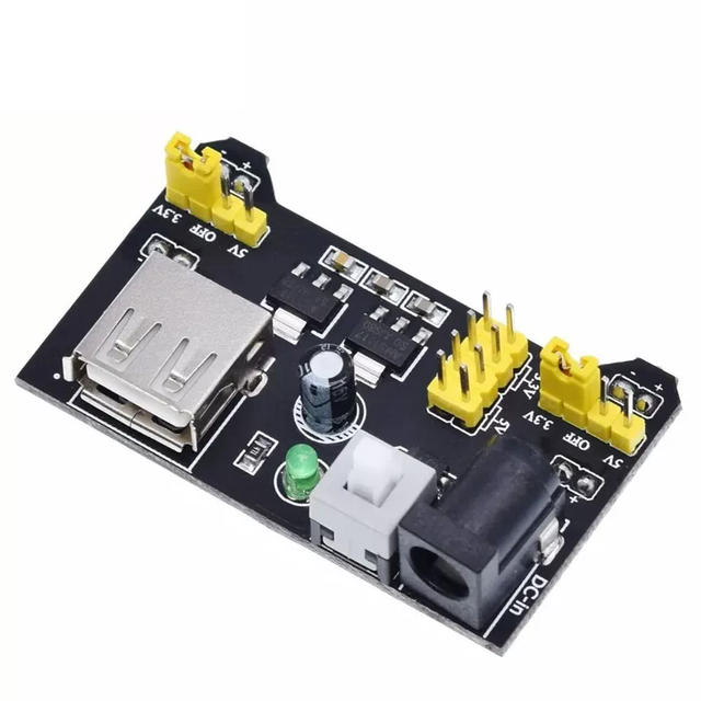 Breadboard Dedicated Power Module 5V/3.3V DC Regulated Module MB-102 Power Supply Board