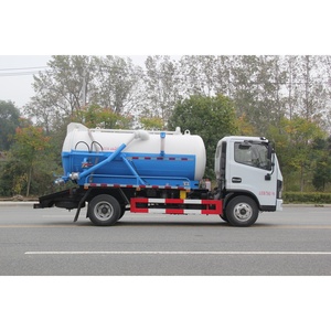 Camion d'aspiration des eaux usées diesel manuel de haute qualité DFAC avec <span class=keywords><strong>pompe</strong></span> à vide intégrée - Product Image 4