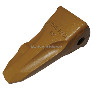 207-70-14151RC Accessoires pour engins de construction, dents de godet d'excavatrice de grande taille, qualité OEM, pour l'exploitation minière de minerai de fer, 6-40 tonnes - Product Image 1