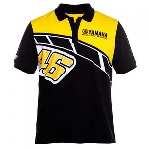 Polo de sport de badminton logo personnalisé