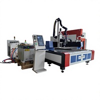 Machine de découpe laser à fibre 3D à 5 axes CNCColgar 12 kW 6520, découpeuse de plaques métalliques CNC grand format pour l'acier inoxydable