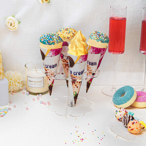 Giá Đựng Kem Dung Tích 8 Lỗ Theo Yêu Cầu Của Nhà Máy Giá Đựng Kem Bằng <span class=keywords><strong>Acrylic</strong></span> Trong Suốt Giá Trưng Bày Kem - Product Image 4