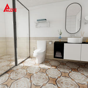 욕실 바닥 타일 광택 유약 도자기 세라믹 타일 공장 가격 - Product Image 3