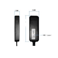 Mini traceur GPS super compact, fonctionnement stable, coque noire, détection ACC, avec application Android et iOS