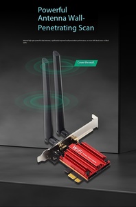 Tarjeta de Red Inalámbrica WIFI 6E <span class=keywords><strong>PCI</strong></span>-E de 5374 Mbps, AX210 802.11AX 2.4G/5G/6Ghz, 3 Bandas, <span class=keywords><strong>PCI</strong></span> E WIFI 6 PCIE, Adaptador WIFI BT 2 en 1 - Product Image 5