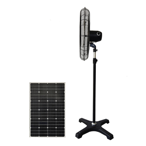 Solar Industrial Stand Fan Energie sparend mit 2 Flügeln <span class=keywords><strong>Tripo</strong></span> & Stand ventilator Power Solar Electric Fan mit Solar panel für zu Hause - Product Image 3