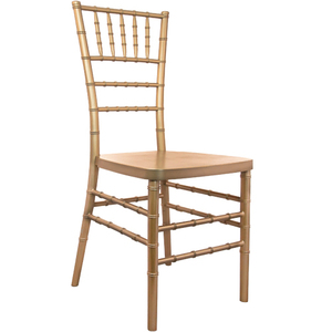 Chaise Chiavari Classique en Bois Doré Royal avec Dossier à 7 Tiges <span class=keywords><strong>pour</strong></span> Événements Élégants, Dîners et <span class=keywords><strong>Location</strong></span> de Mariages - Product Image 5
